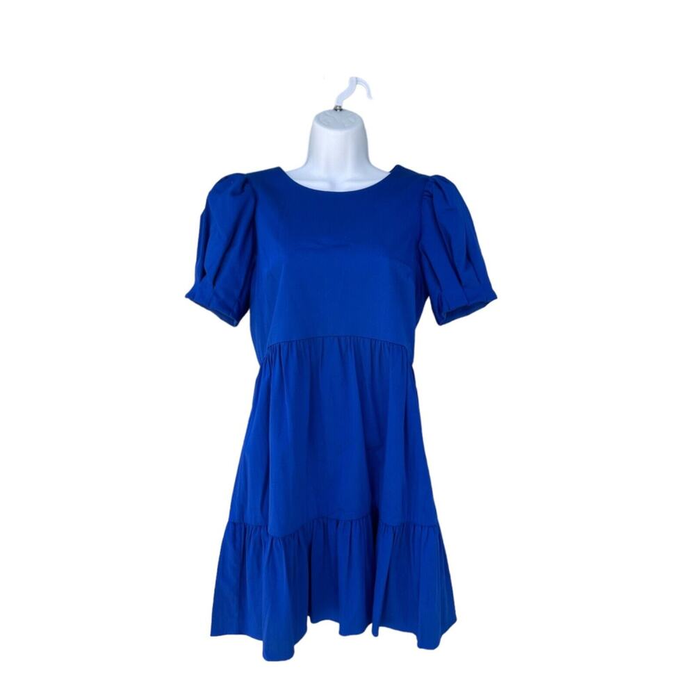 Alice + Olivia Blue Mini Dress